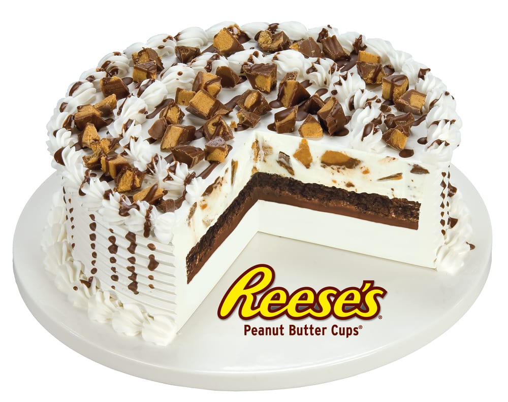 Reese's Blizzard cake